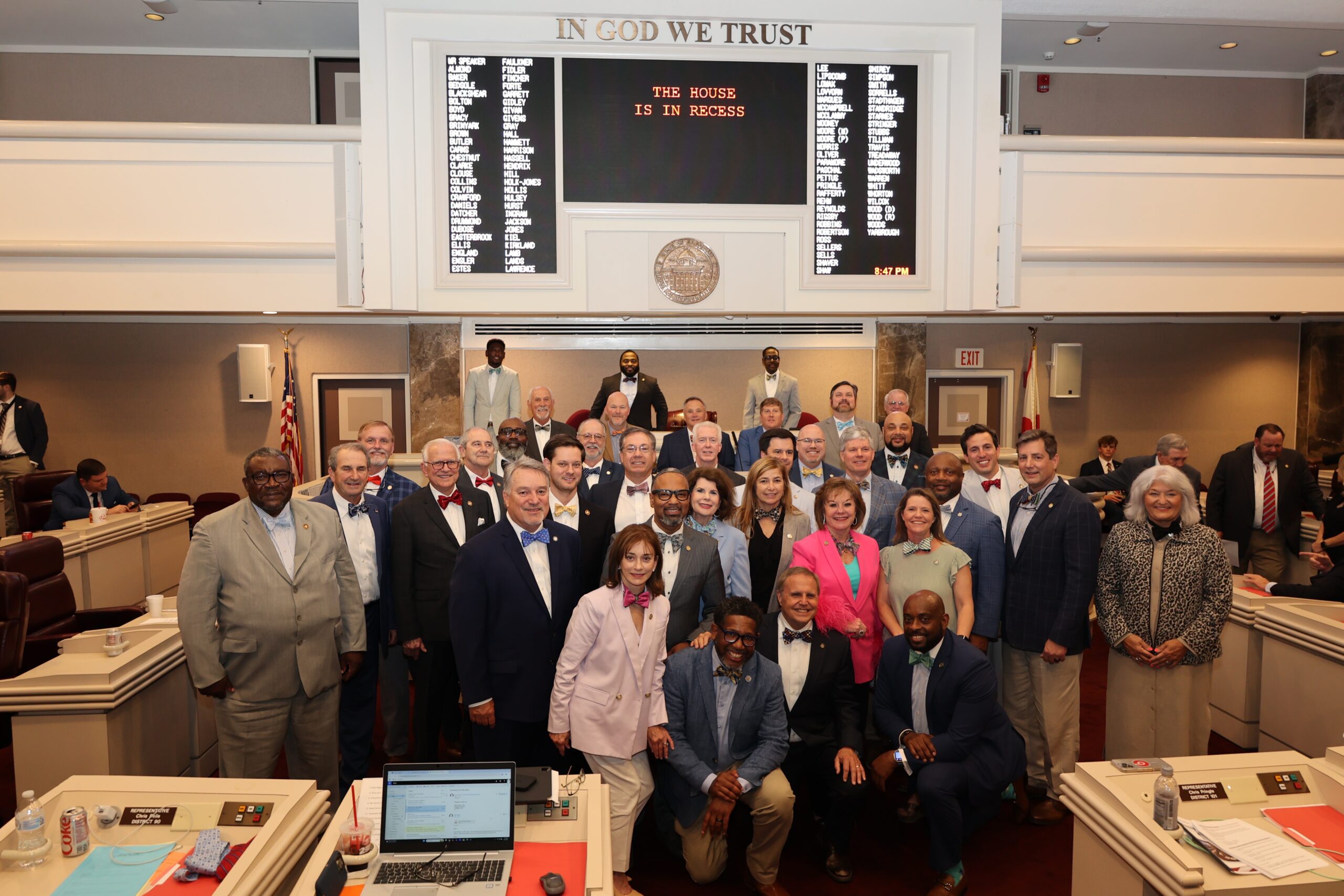 Ties That Bind: Alabama Lawmakers End Session with Colorful Bow Tie Tradition That Unites the State House Image