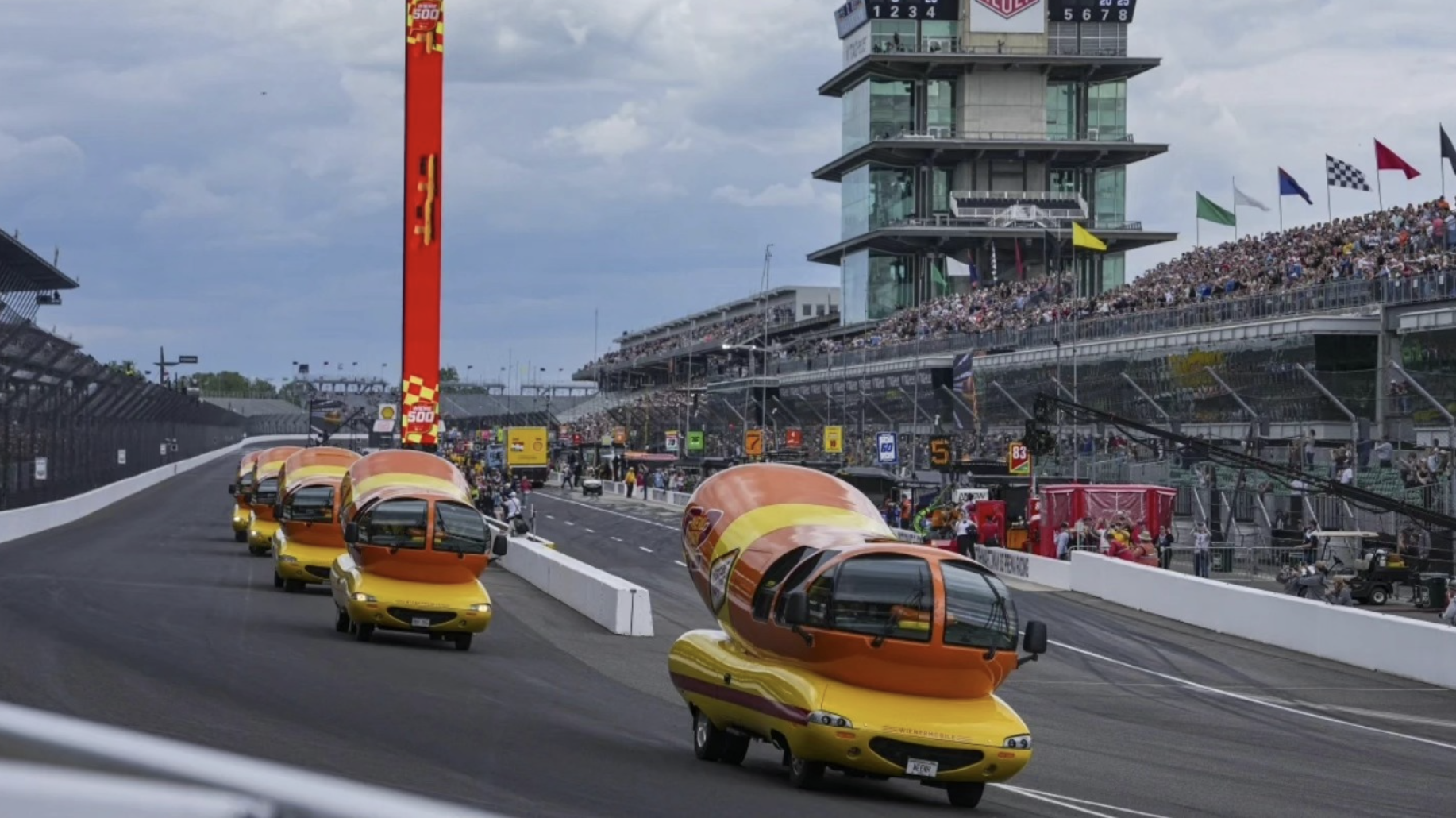 Hot Dog History: Wienermobile Races to Victory in Epic Wienie 500 at Indy! Image