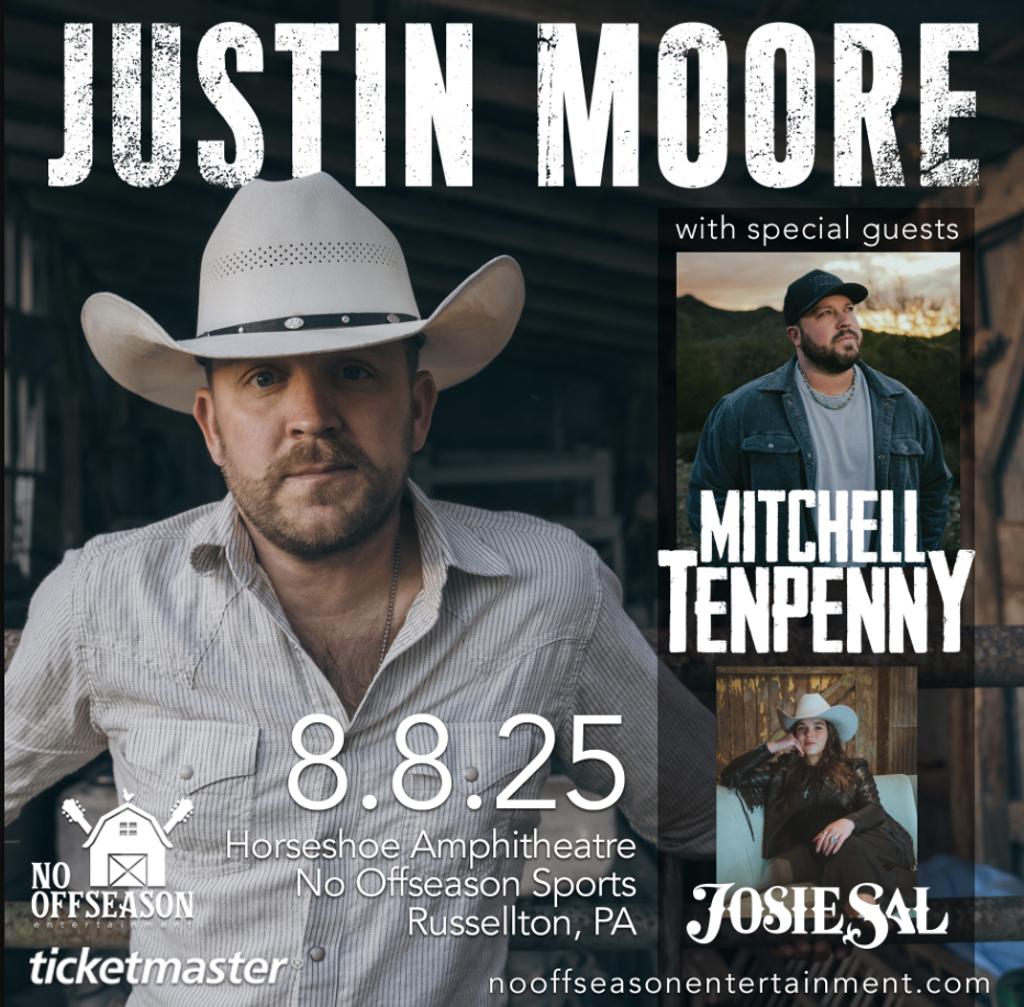 Young Talent, Big Stage: Josie Sal Joins Justin Moore & Mitchell Tenpenny Live Image