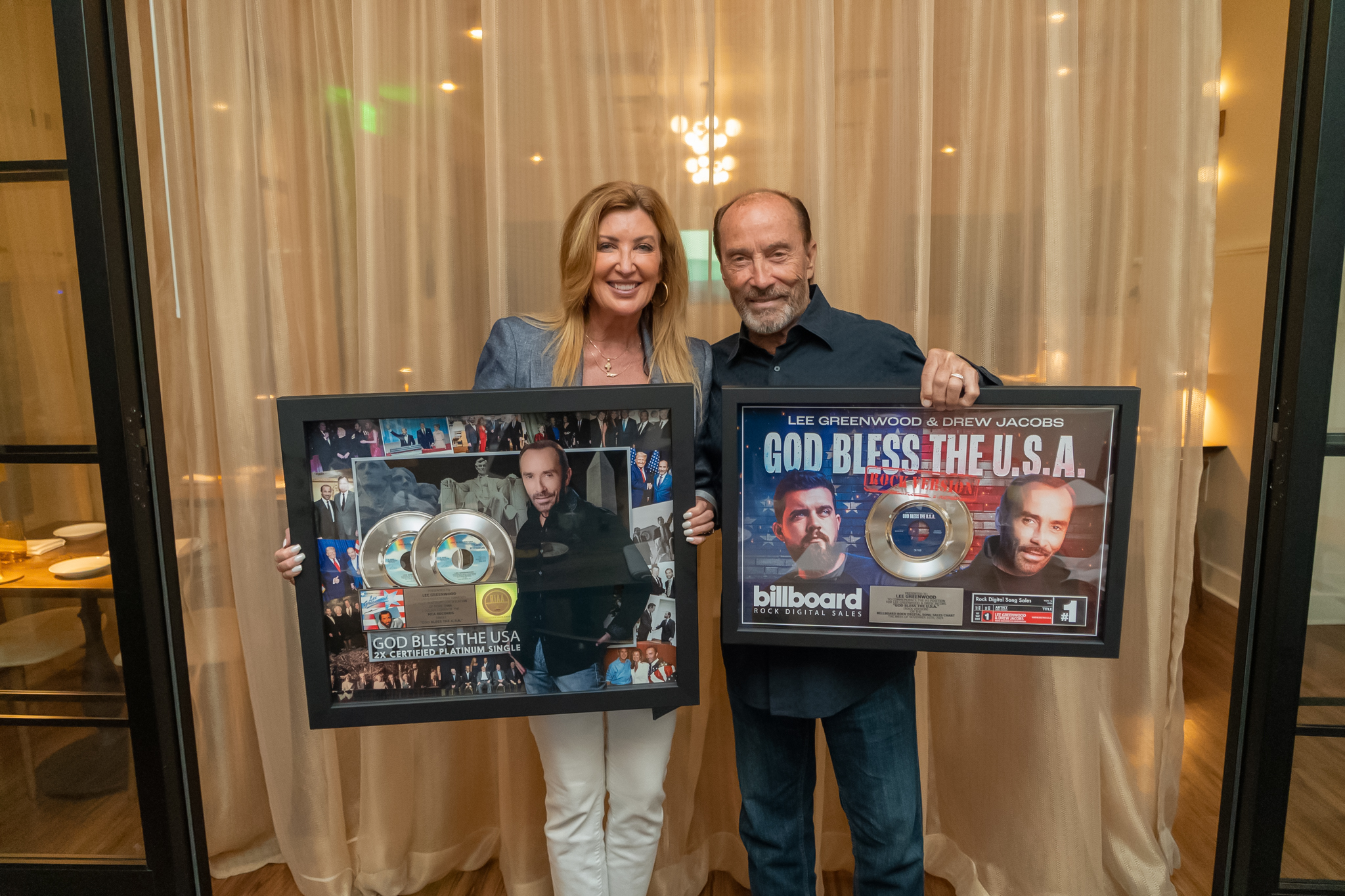 From Anthem to Icon: Lee Greenwood’s “God Bless the U.S.A.” Hits Double Platinum at CMA Fest 2025 Image