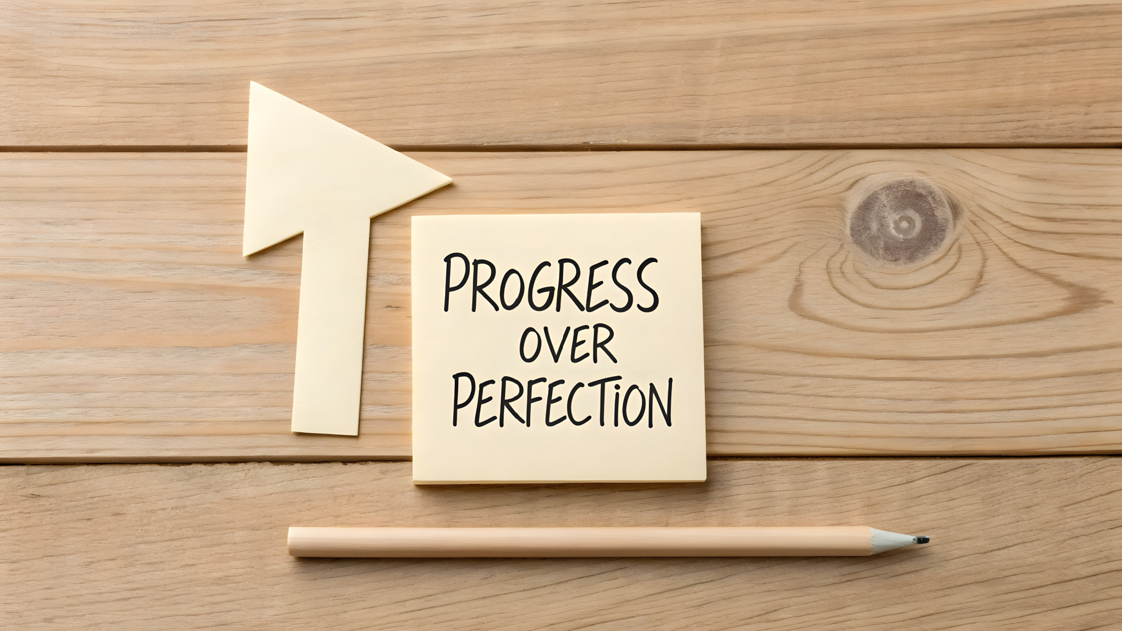 Progress Over Perfection Image