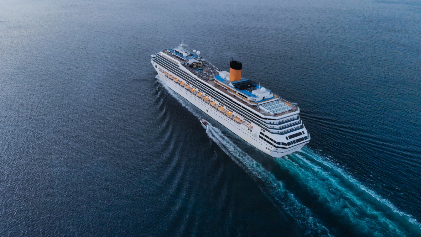 Cruise Ship Changes Course to Save Four at Sea