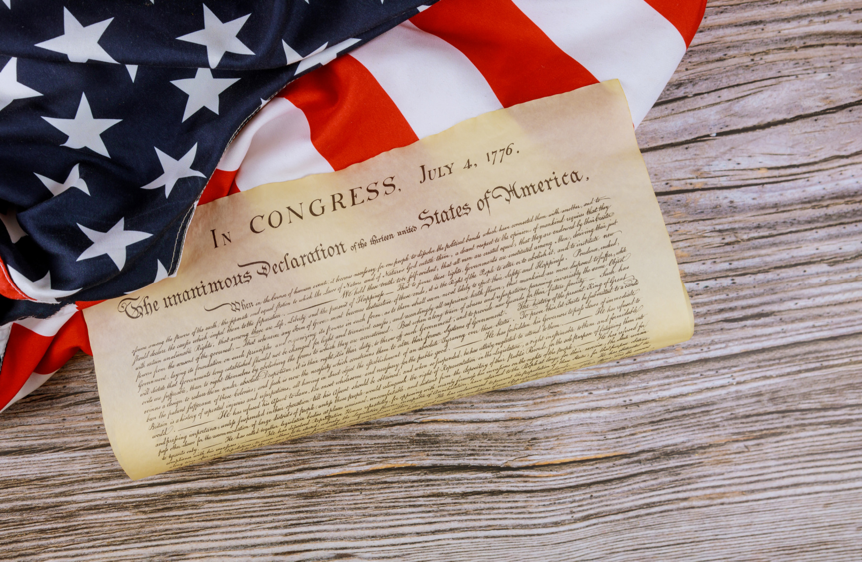 New York Community Replaces Defaced Declaration Replica Image