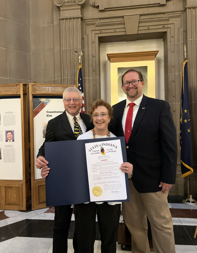 Batman Producer, Philanthropist Honored with Indiana’s Highest Civilian Award Image