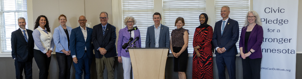 Bipartisan Unity on Display as Minnesota Officials Sign Civility Pledge Image