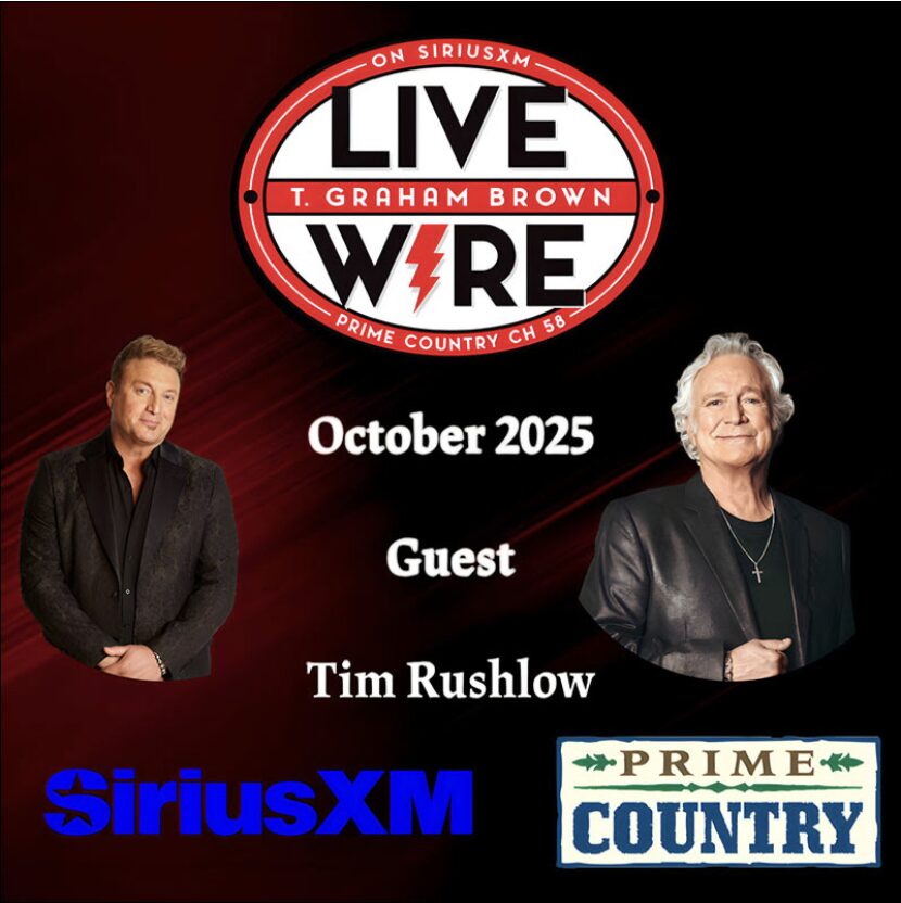 Country Icon T. Graham Brown Features Tim Rushlow in New LIVE WIRE Episode Image