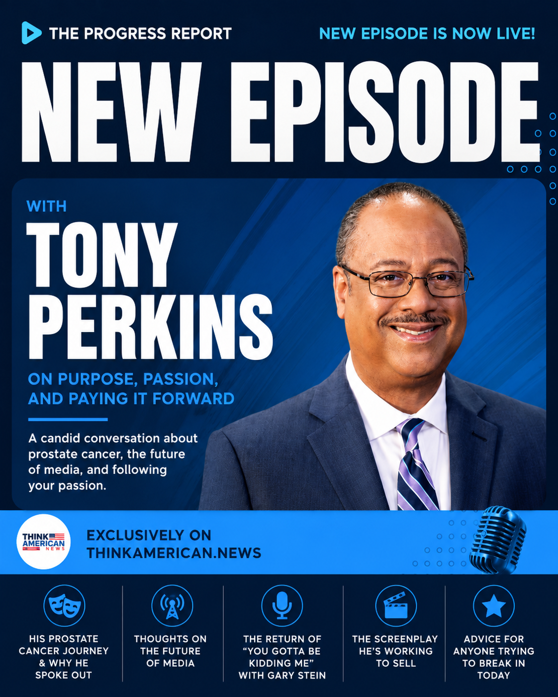 Tony Perkins on Reinvention and Giving Back